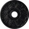Ekena Millwork Apollo Ceiling Medallion (Fits Canopies up to 5 5/8"), 16 1/2"OD x 3 5/8"ID x 1 1/8"P, Steel Gray CM16APSGS - alternate 1